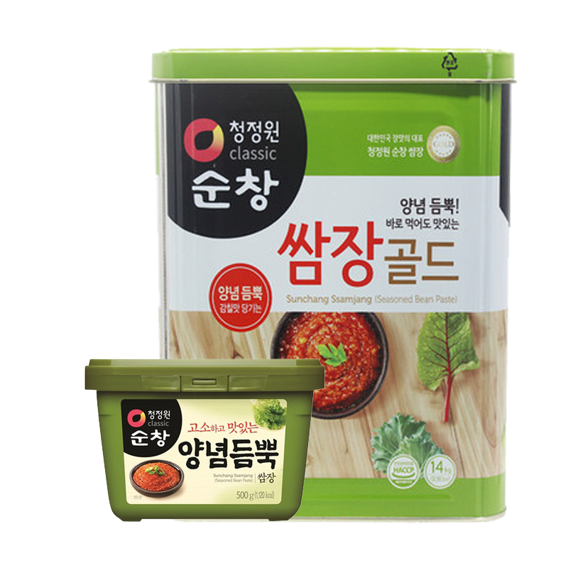 韓國(guó)進(jìn)口清凈園包飯醬500g/14kg
