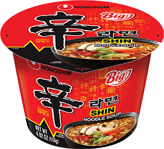 農(nóng)心進口辛拉面碗面